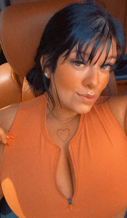 this top makes me feel like a soccer mom with the bag with peeled oranges  by Brilliant_Etiquette