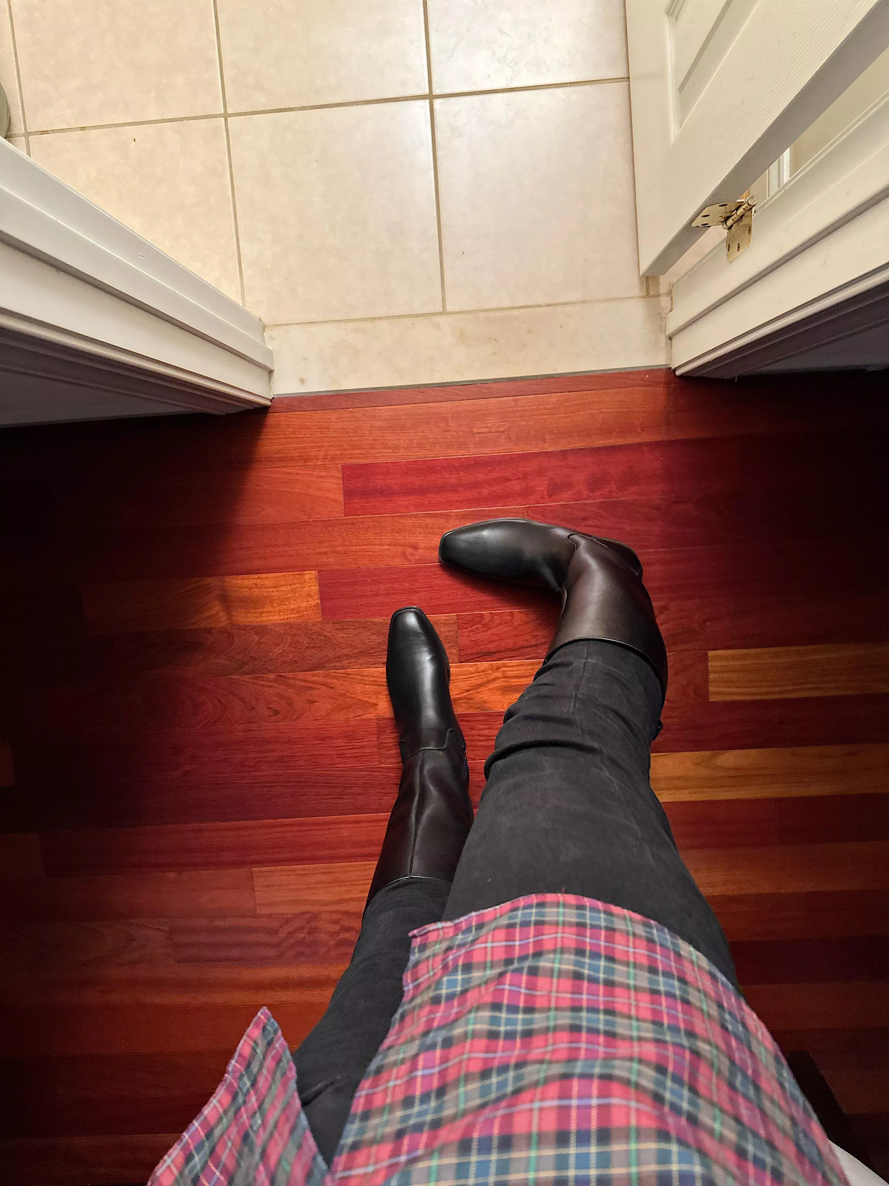Wearing Riding Boots from Nine West posted by Hour-Cap-5365