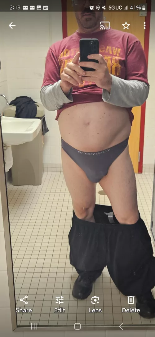 What would you want to do to me if i was yours. I always wear VS sadly i have a mistress but have not been able to contact her for a week now after our last session.  by Significant_Dance_12