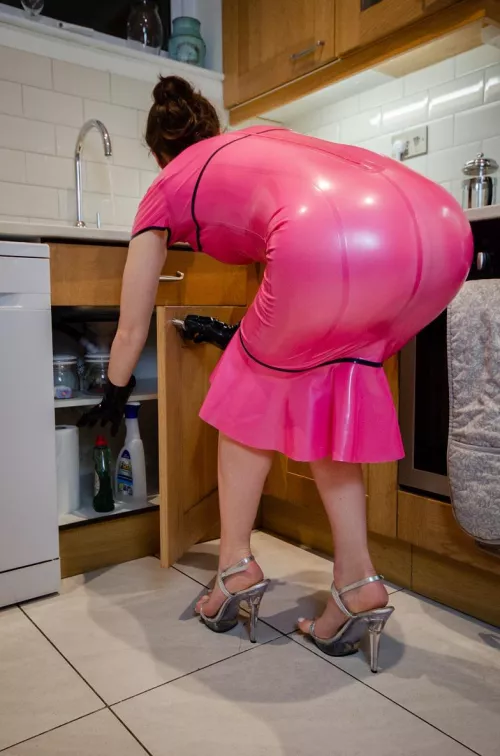 Your shiny domestic slave by MissBustee