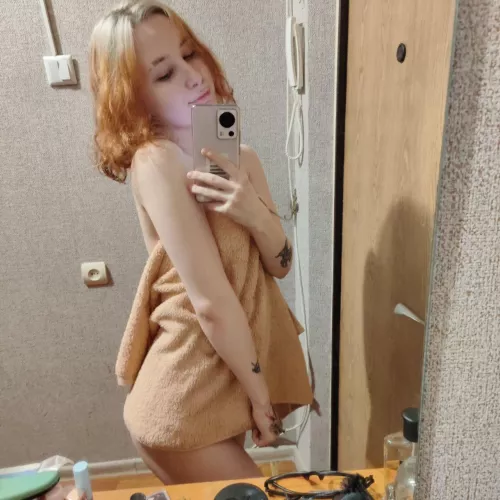 18 in all... Admit it. You want to take my towel away? by Bilonnna