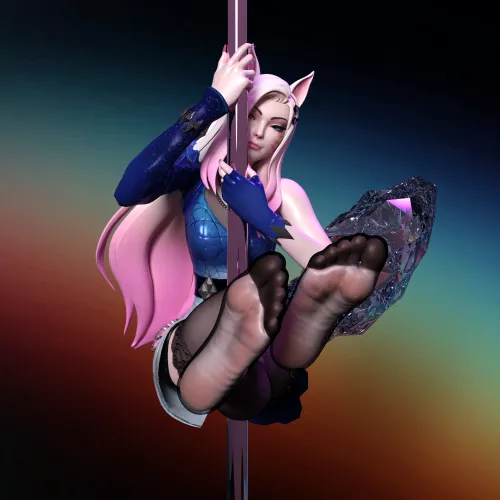 Ahri (League of Legends) [Artist: SongY663] by ComaOfSouls