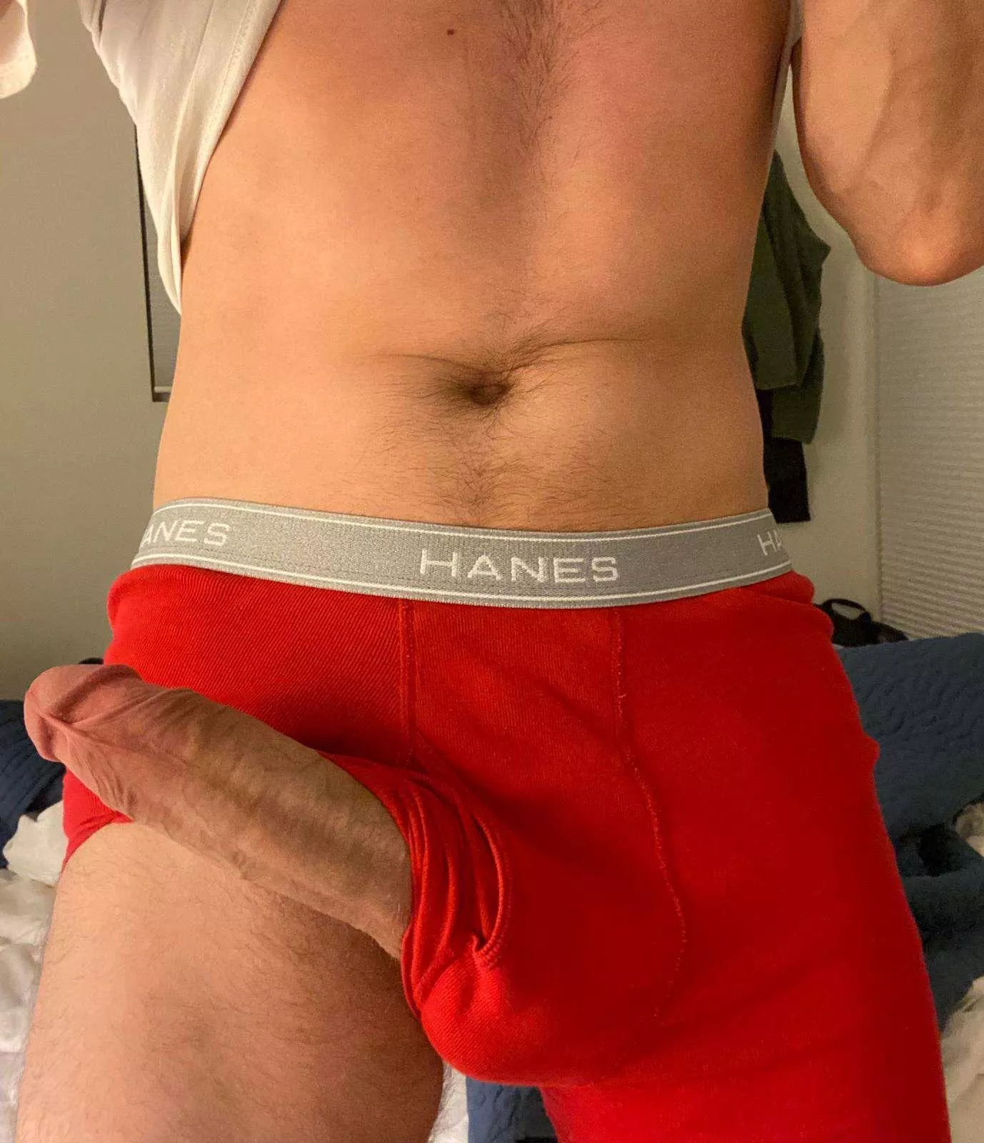 Always a struggle getting pants on in the morning 😩 posted by howsithang1