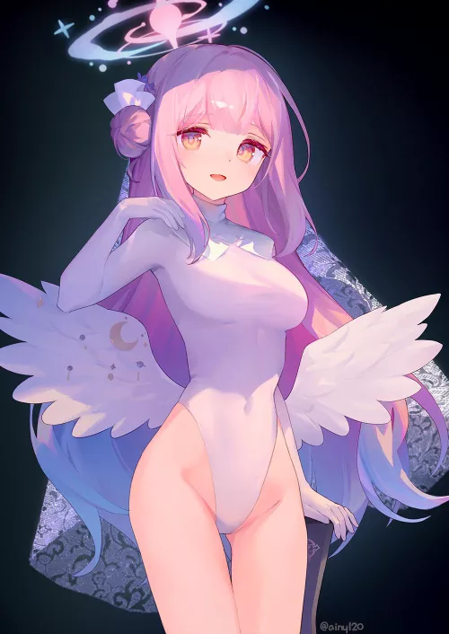 Best and only angel waifu by reversedturnover