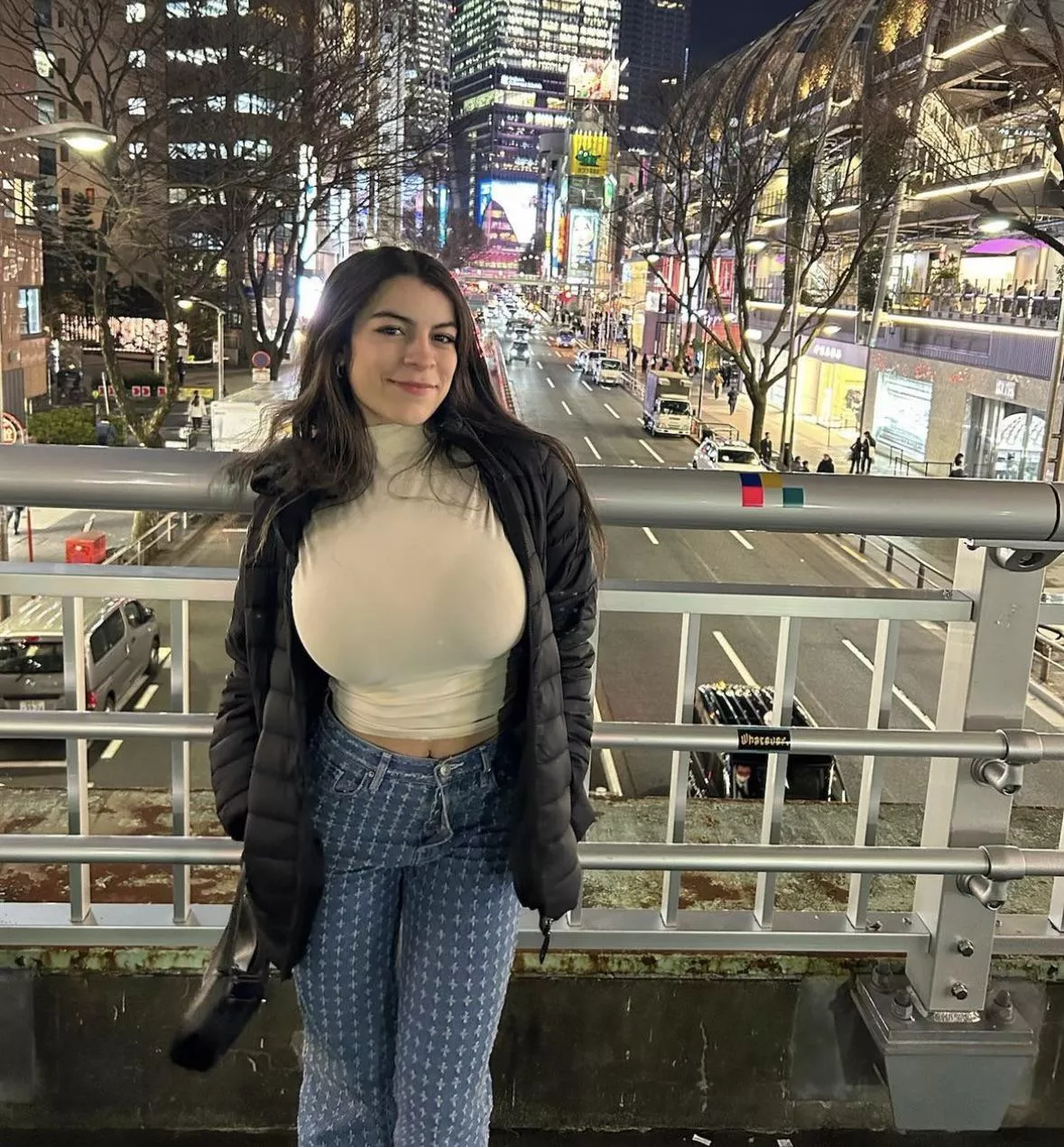 Busty in white  posted by anonymous123456_