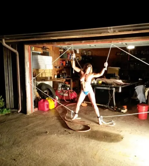 garage play..letting the neighbors enjoy by Mundane-Employer-719