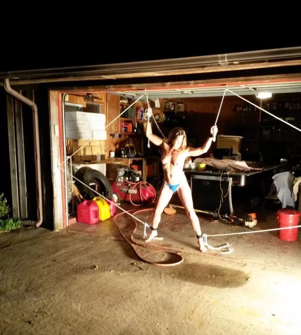 garage play..letting the neighbors enjoy posted by Mundane-Employer-719