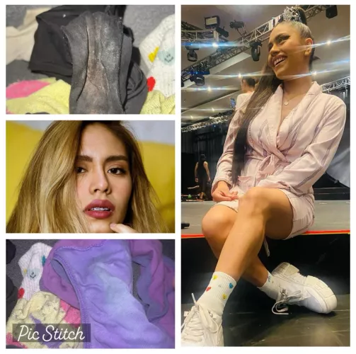 House sitting for a friend / look at her socks 👀 🤤  by Competitive_Bath5579