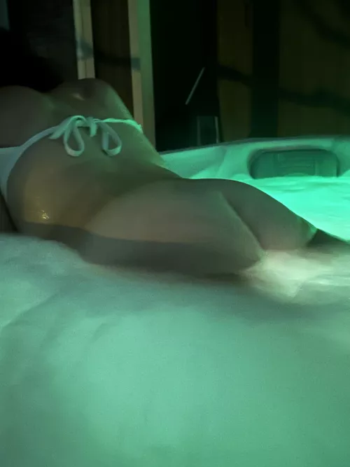 I wonder if the HOA has any rules about hot tub nudity 🤷‍♀️  by RaynaNThunder