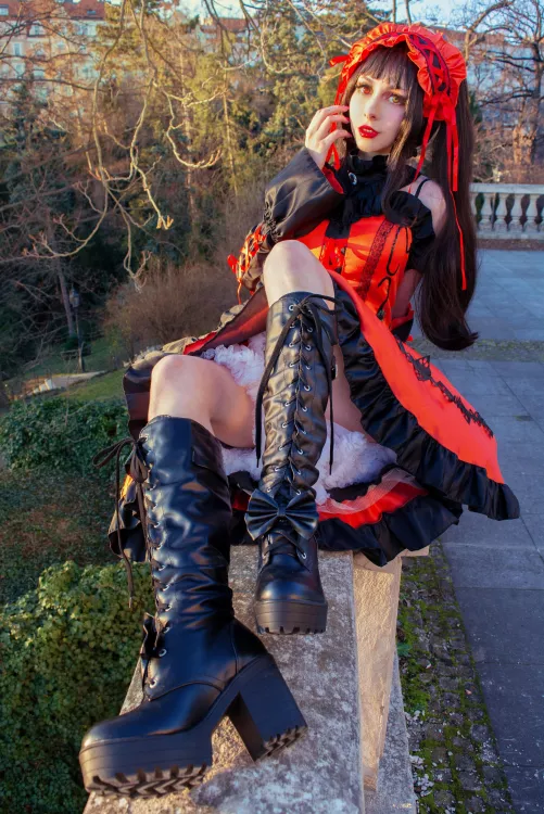 Kurumi Tokisaki from Date a Live and her goth boots by naensi