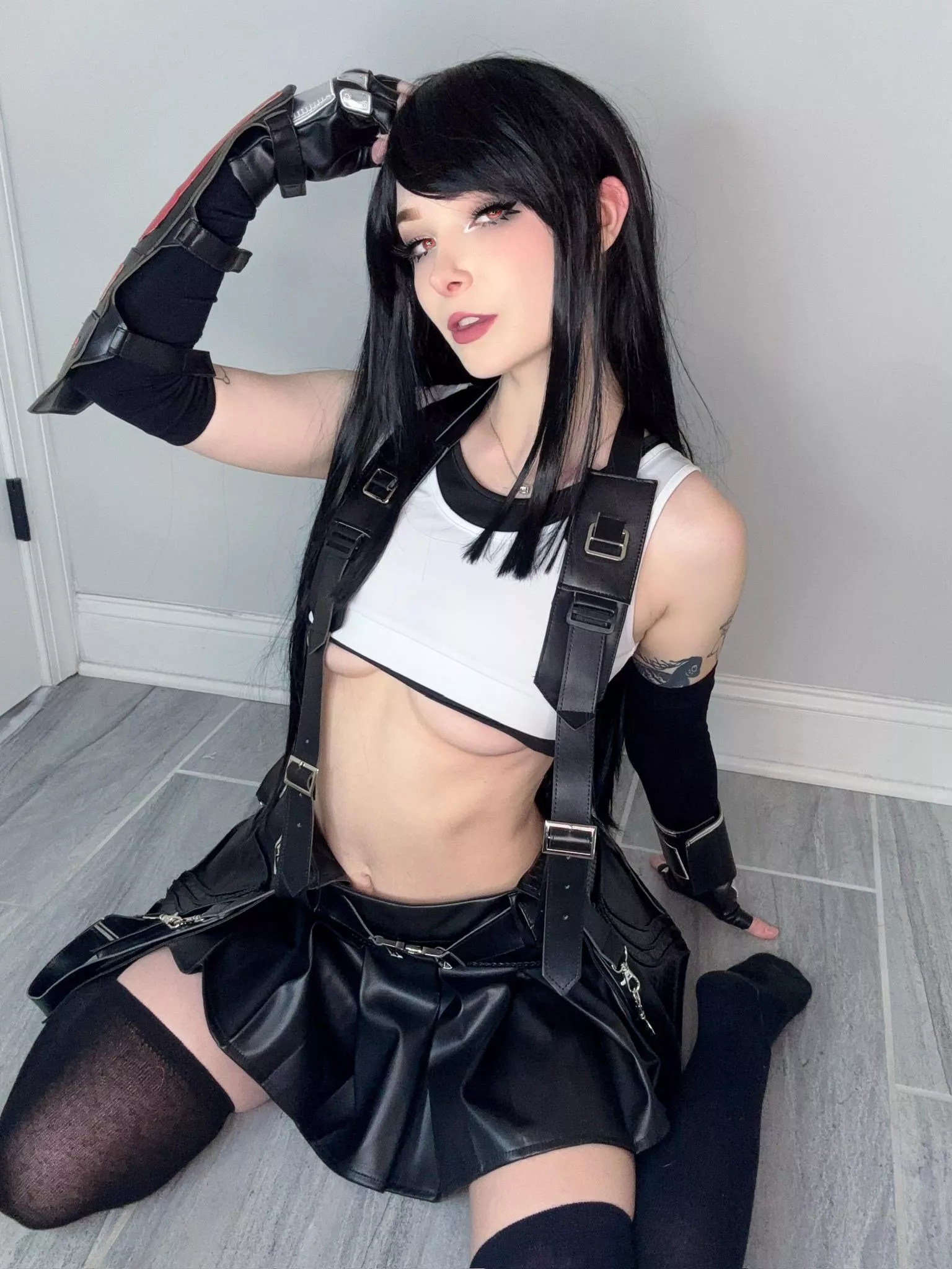 My attempt at Tifa from Final Fantasy :3 posted by Sneesnawig