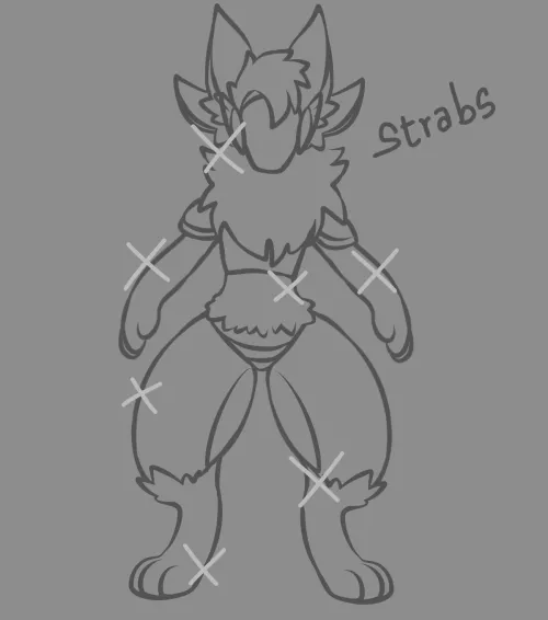 my first protogen base  by andyarttz