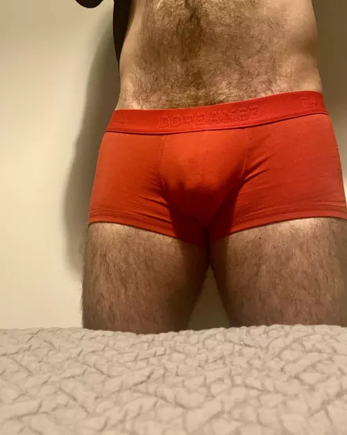 My little red bulge today by HighwaySubstantial18