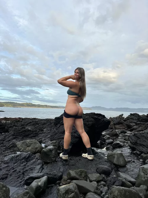 Next time shall I get fully naked on this random beach haha by stevie_xox