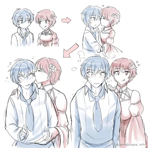 [OC]: love bites 🫦 by wamcherrypie