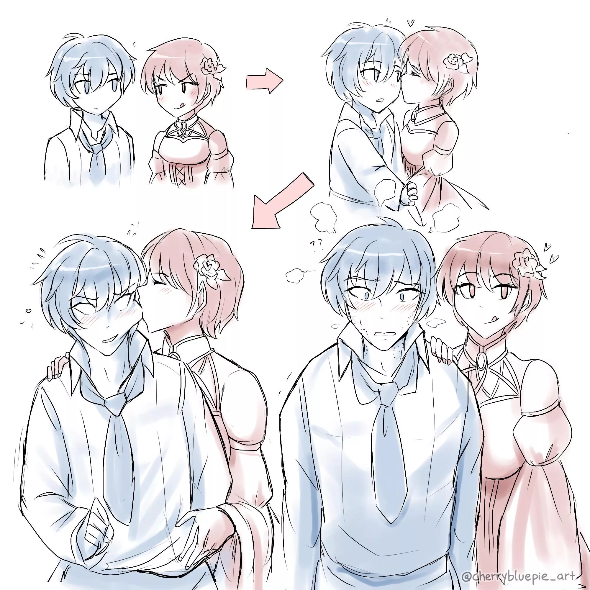 [OC]: love bites 🫦 posted by wamcherrypie