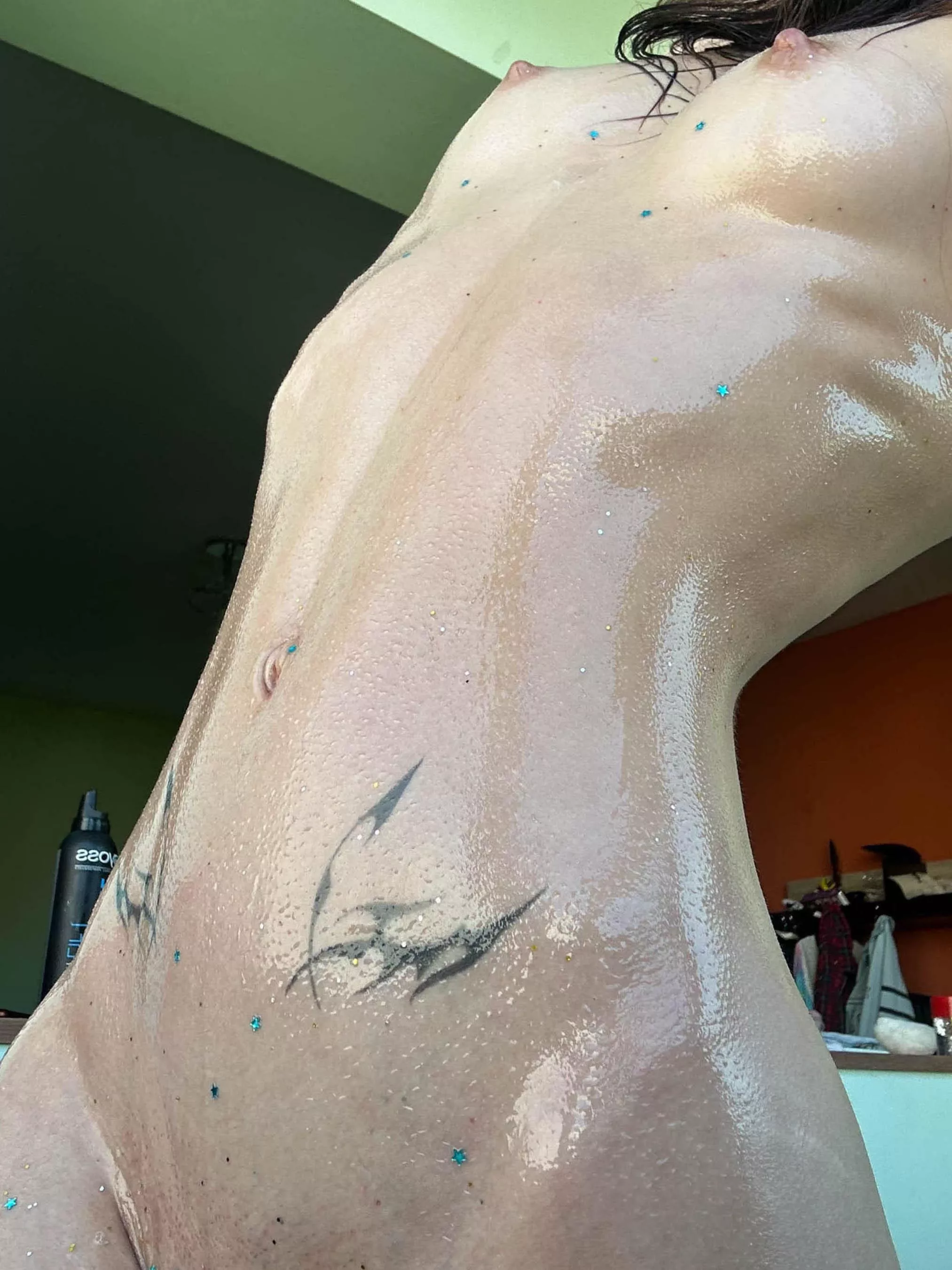 Please be gentle when touching my waist posted by Isla_Lucinda