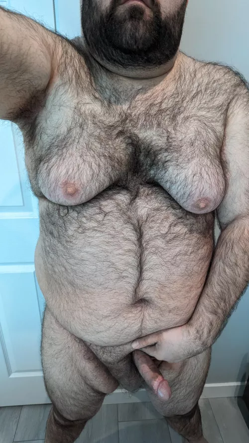 Standing horny ready for my body to be inspected. Is there any ladies that want to inspect the goods? by NakedMrGamer