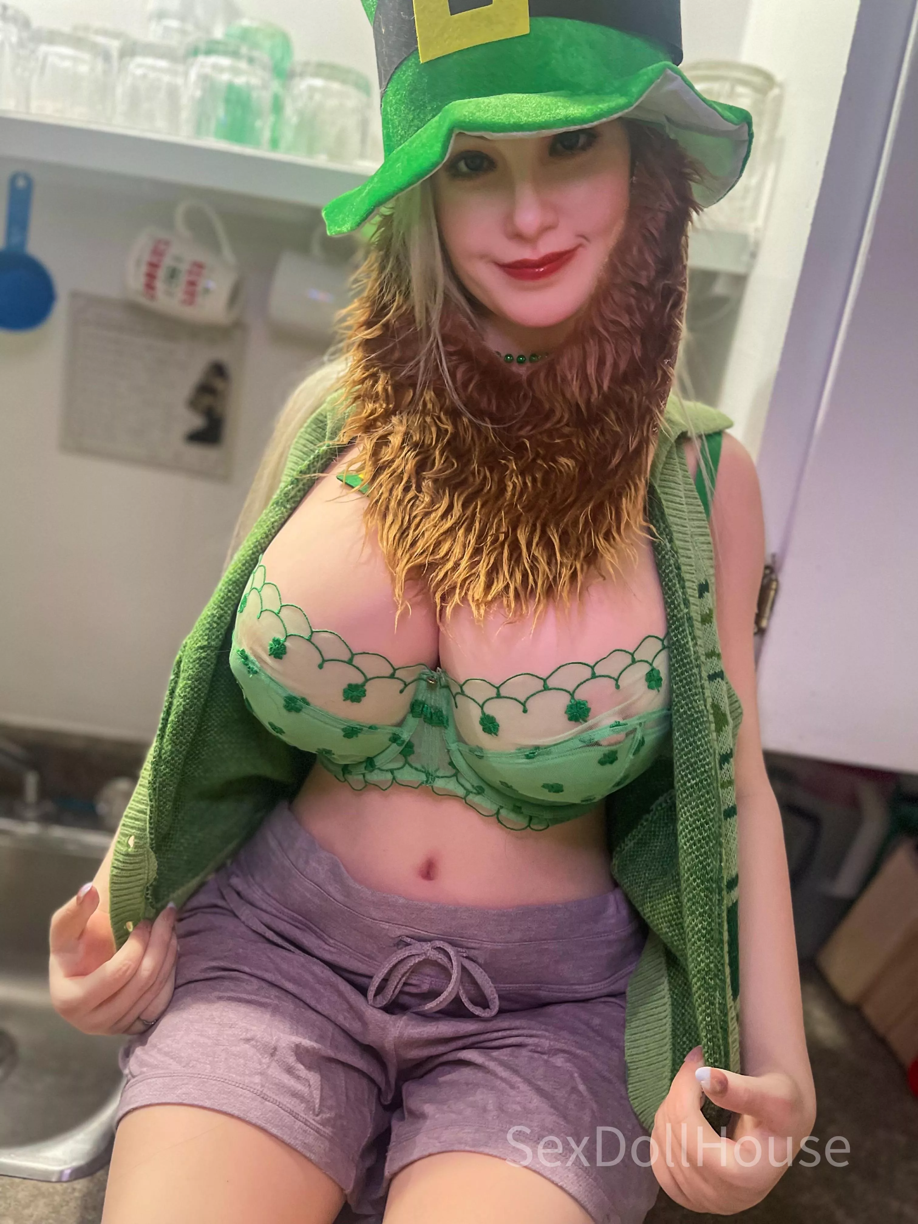 Visit from a big boobed leprechaun🍀  posted by a-nesuto