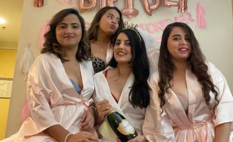 A buddies girl and her friends by ChemicalCod1560