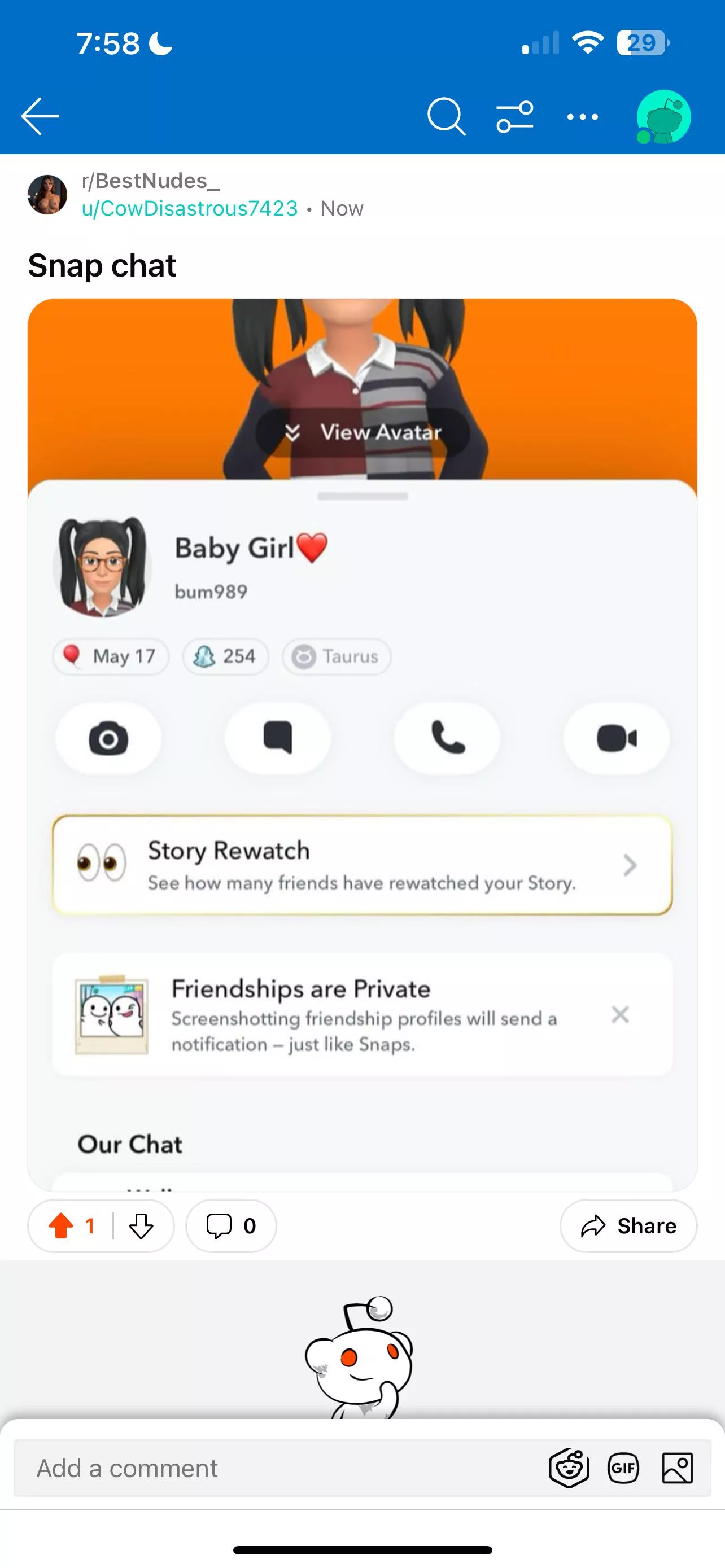 Add her posted by CowDisastrous7423