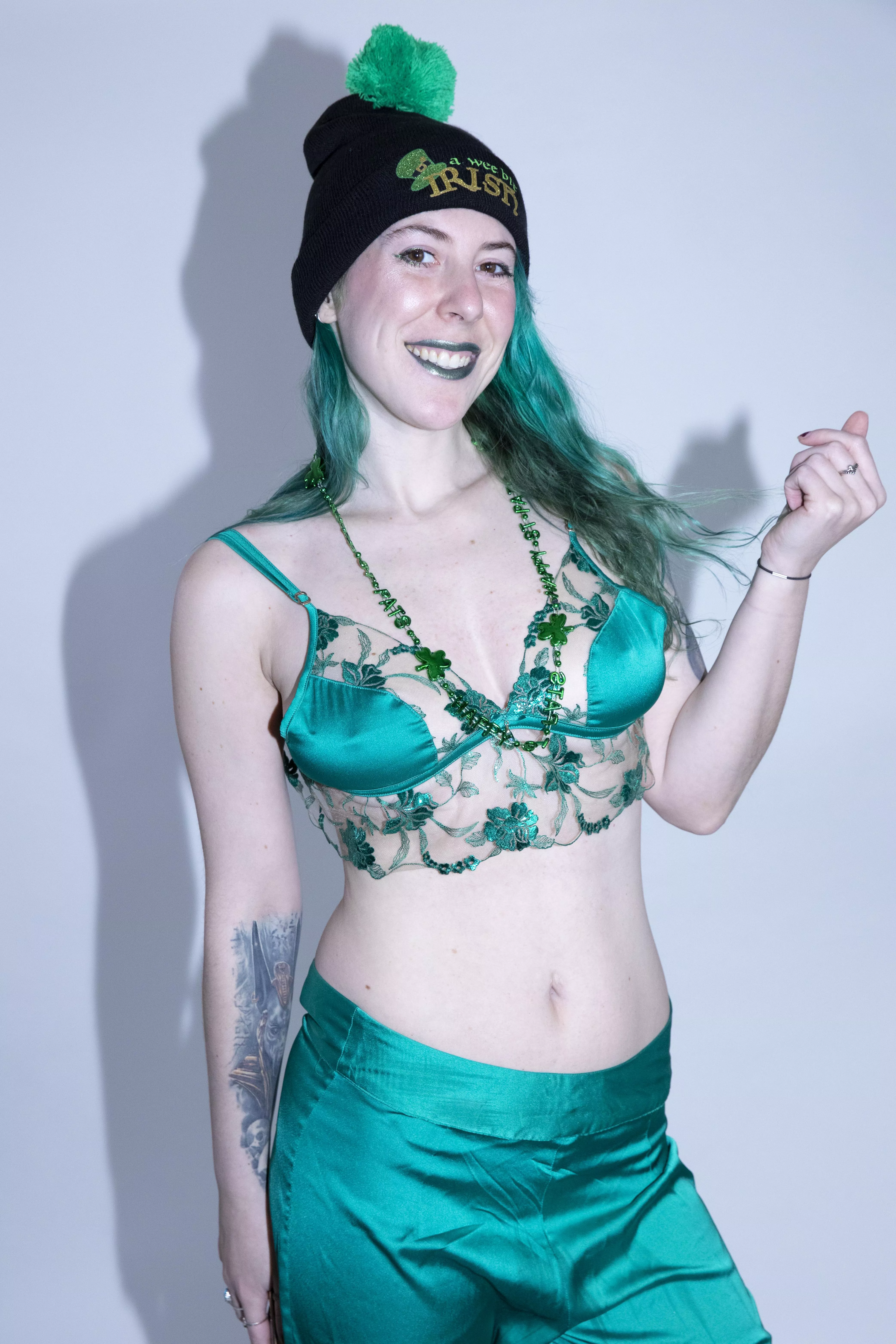 All green smiles posted by sirenskiss3