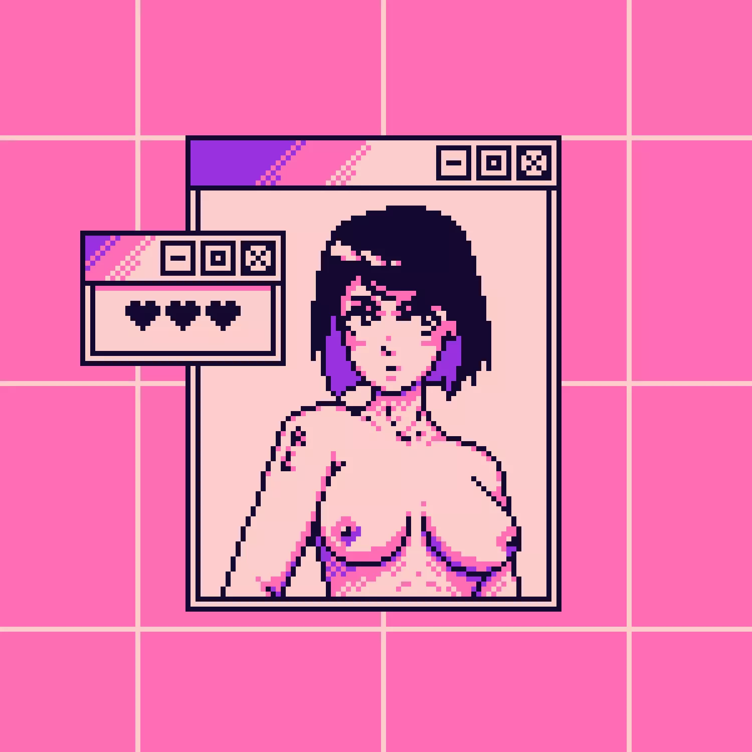 Another pixel girl<3 posted by Redlotoo