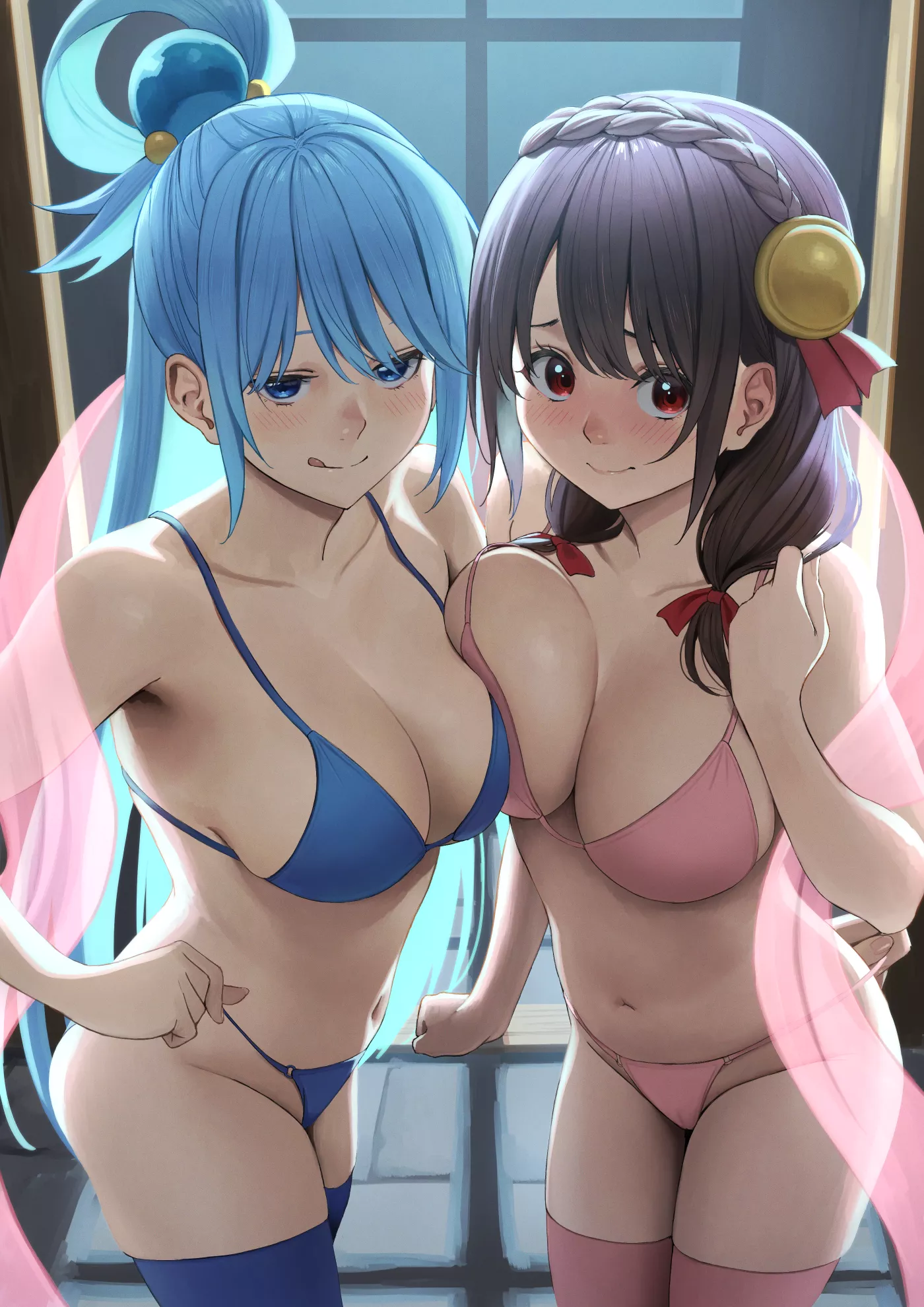Aqua & Yunyun posted by xSaviour_N