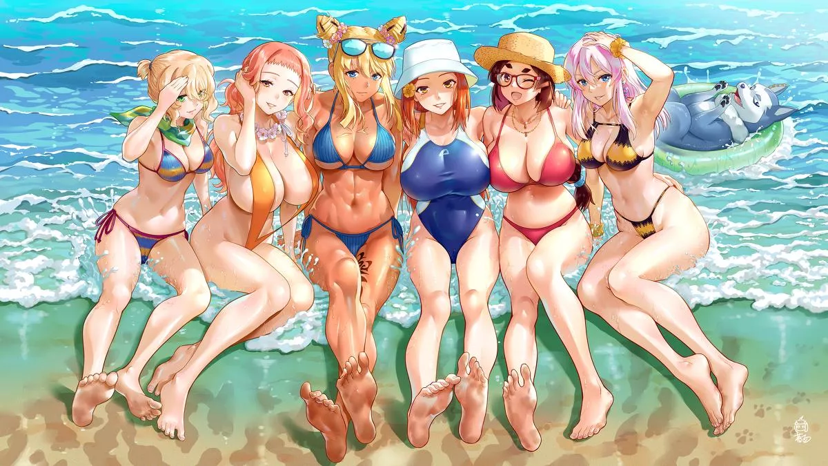 Beach Babes (HungKasai) posted by PMatty73