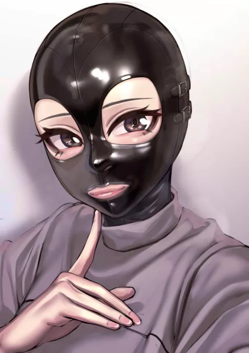 Beautiful with mask by karalambo