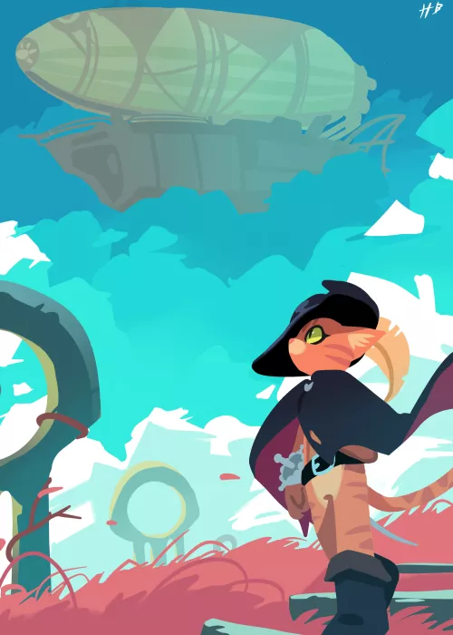 beyond the clouds. / art by me by HydraB2