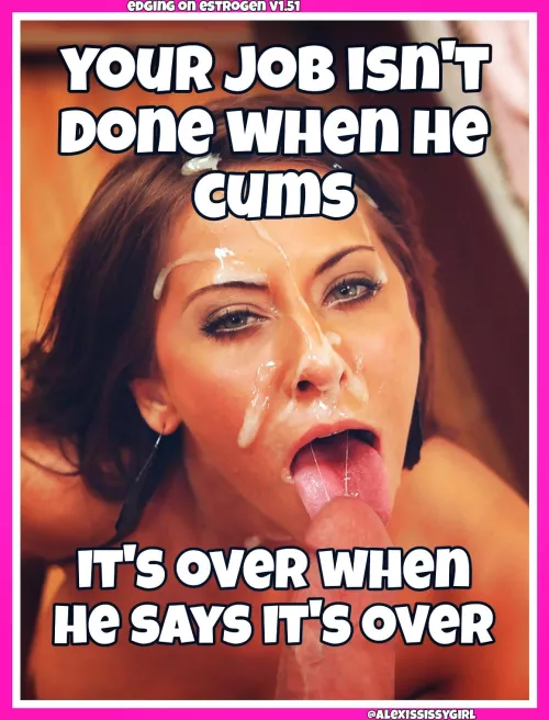 Don't stop until he commands it by AlexisSissygirl