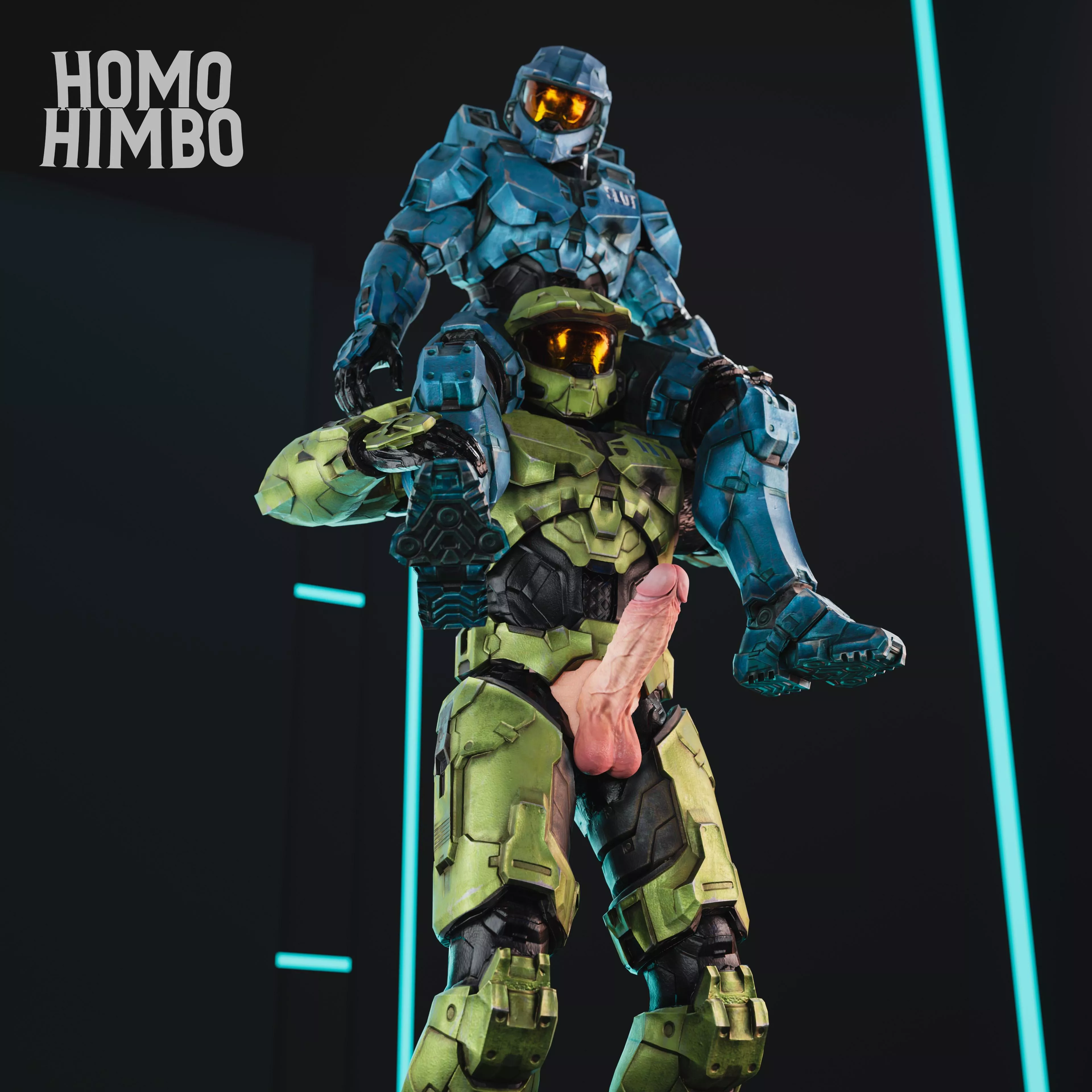 [Halo] Best friends... and maybe more? 😈🤤 (More on Twitter @homohimbo) posted by homohimbo_