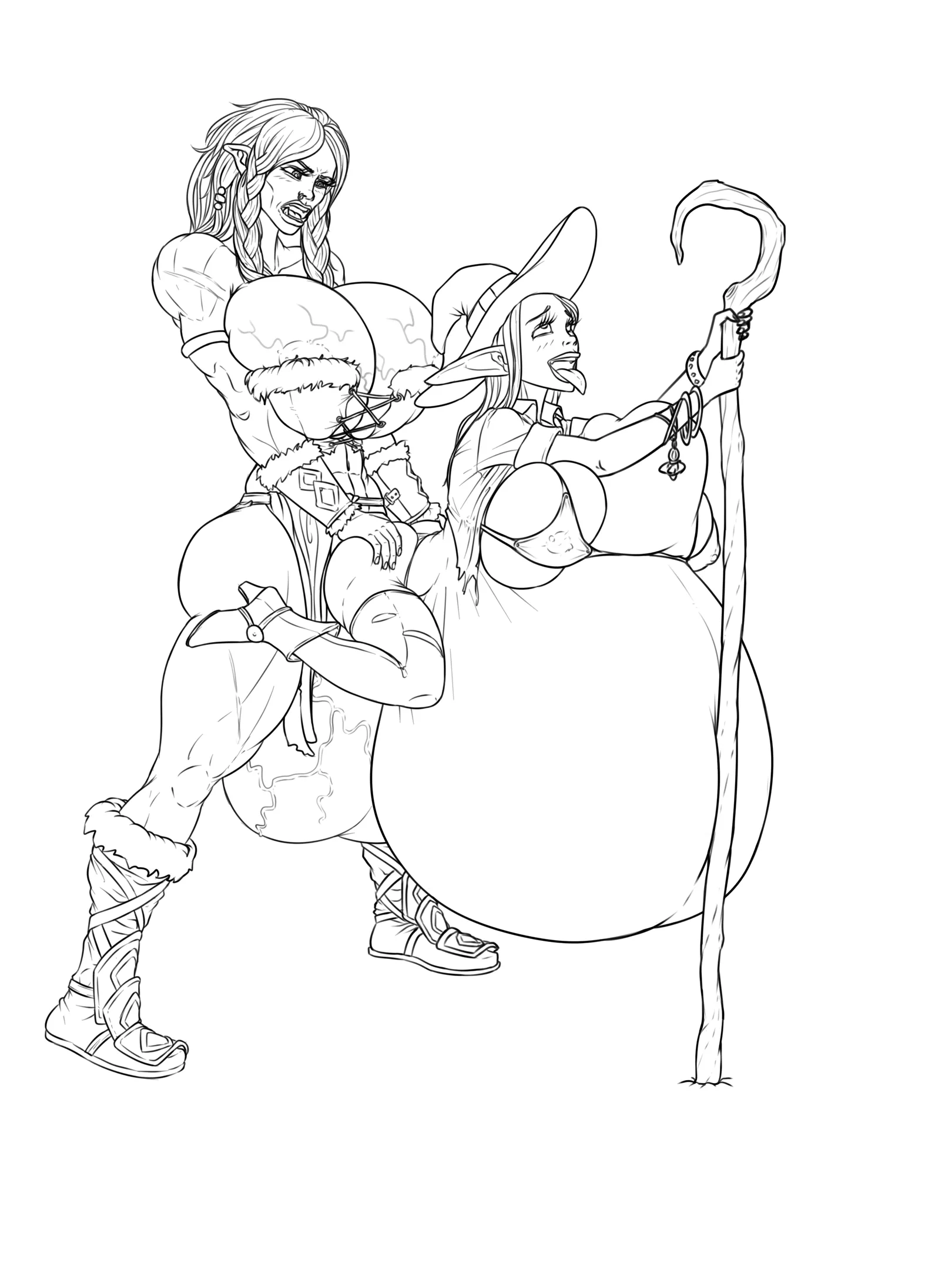 [H/F] Party synergy (sketchysketch) posted by RetardedRootbeer