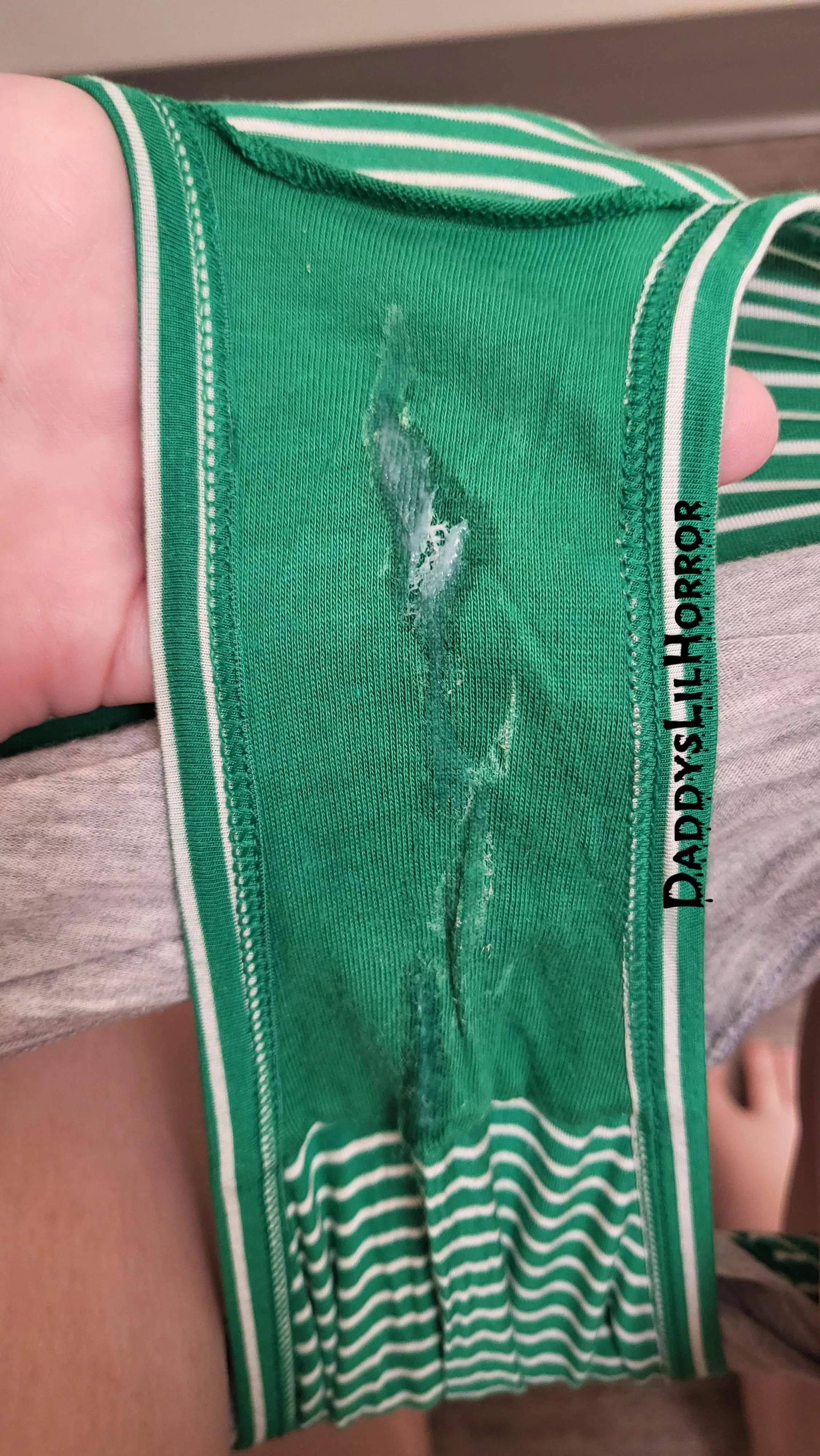 If You're Wearing Green For St Paddy's, You Can Smell My Dirty Panties.  posted by DaddysLilHorror