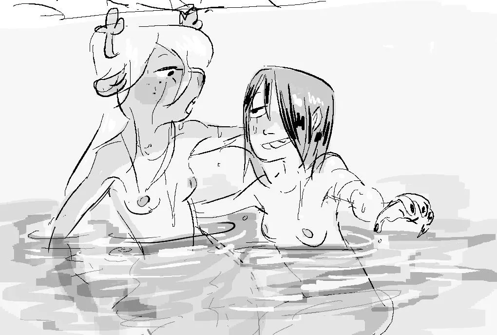 [Kris/Noelle] In a Spa (Anonymous artist)  posted by Comfortable-Fox343
