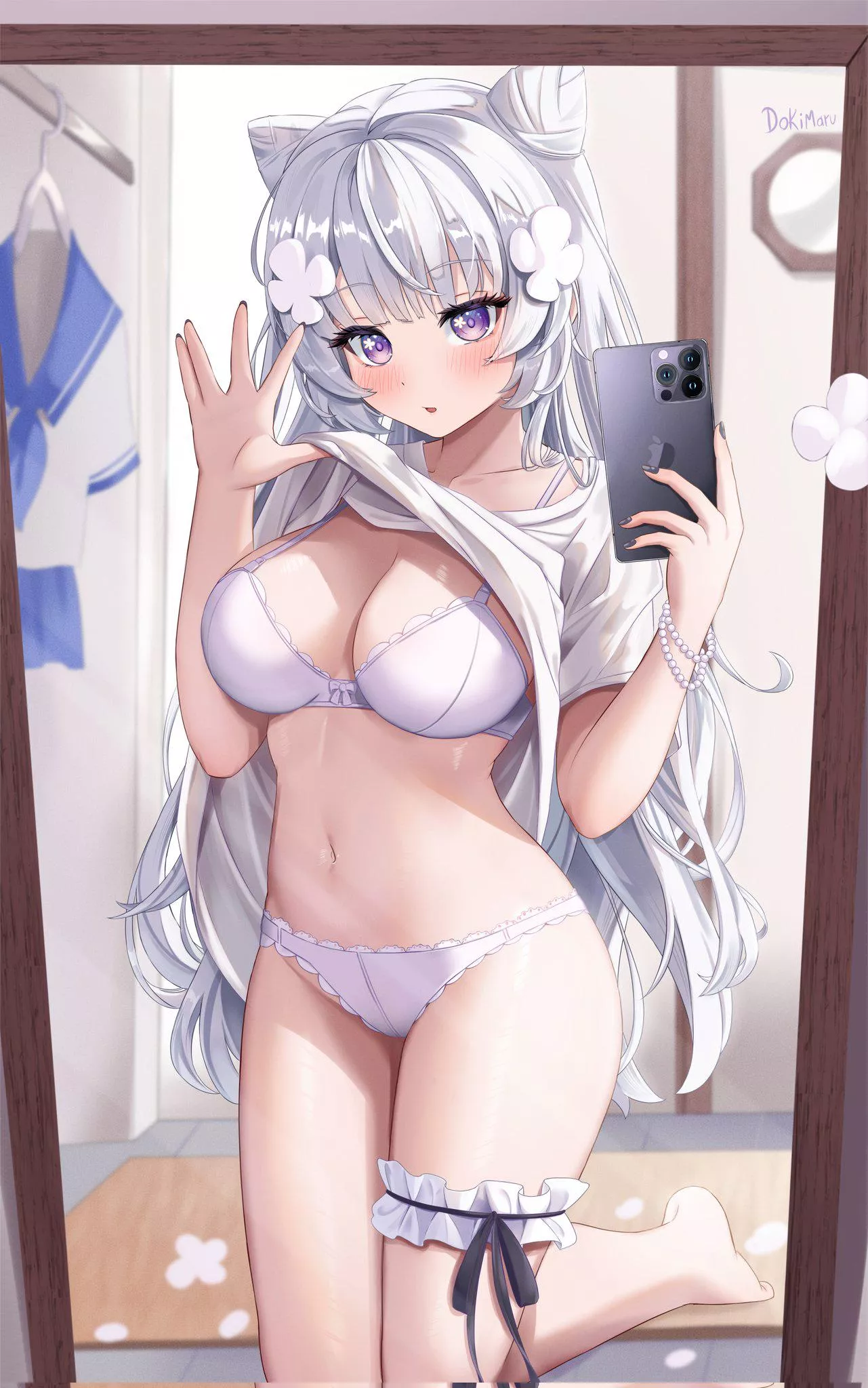 Mirror selfie posted by xSaviour_N