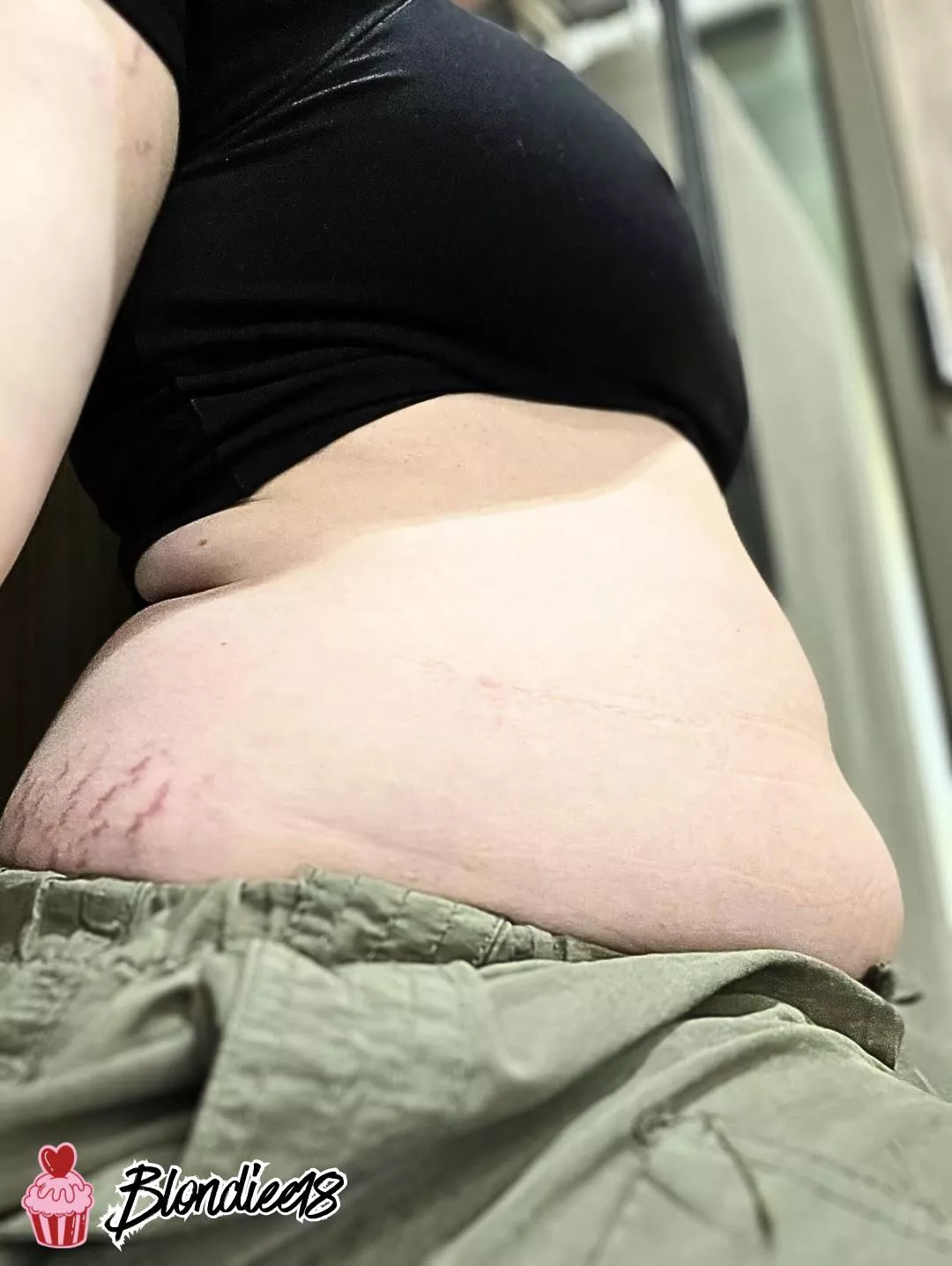 My friends keep teasing me for gaining weight😅🤭 posted by blondiee188