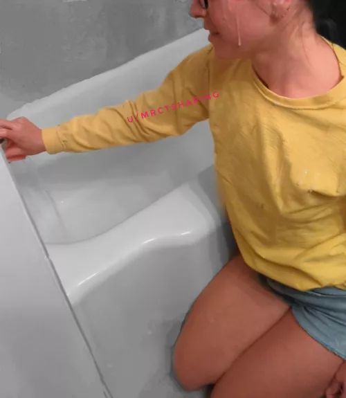 My wife never turns down a facial, even if she's cleaning (OC) by Mrctsharing