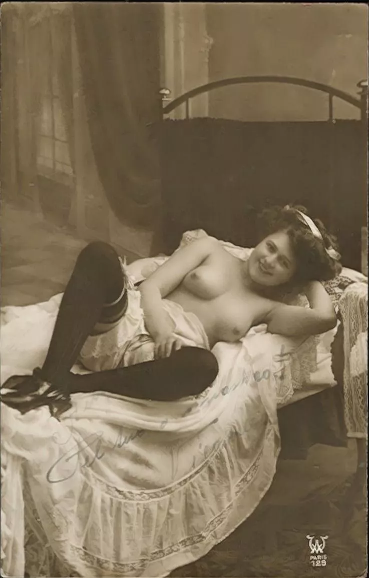 naughty French ladies and their postcards posted by Mundane-Employer-719