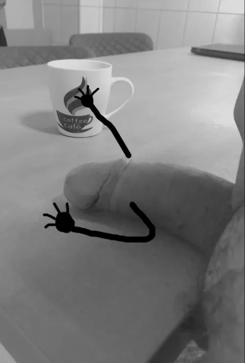 Need my morning coffe by LeatherDoughnut8055