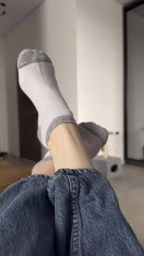 New day, new socks [F] by puurr_pur