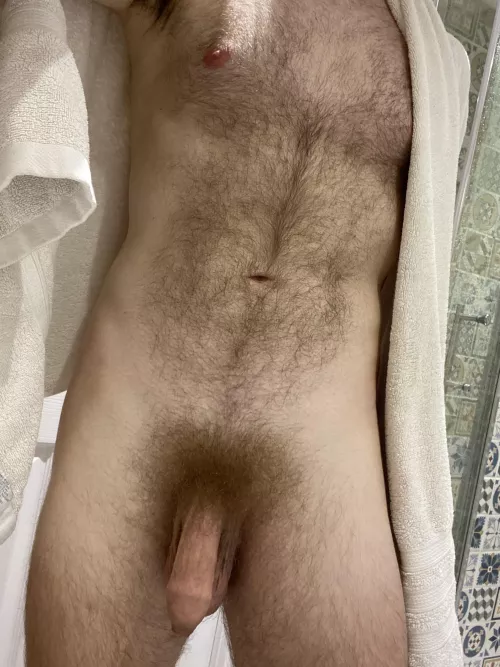 Not insanely hairy… but a pretty good pelt none the less  by ben26580