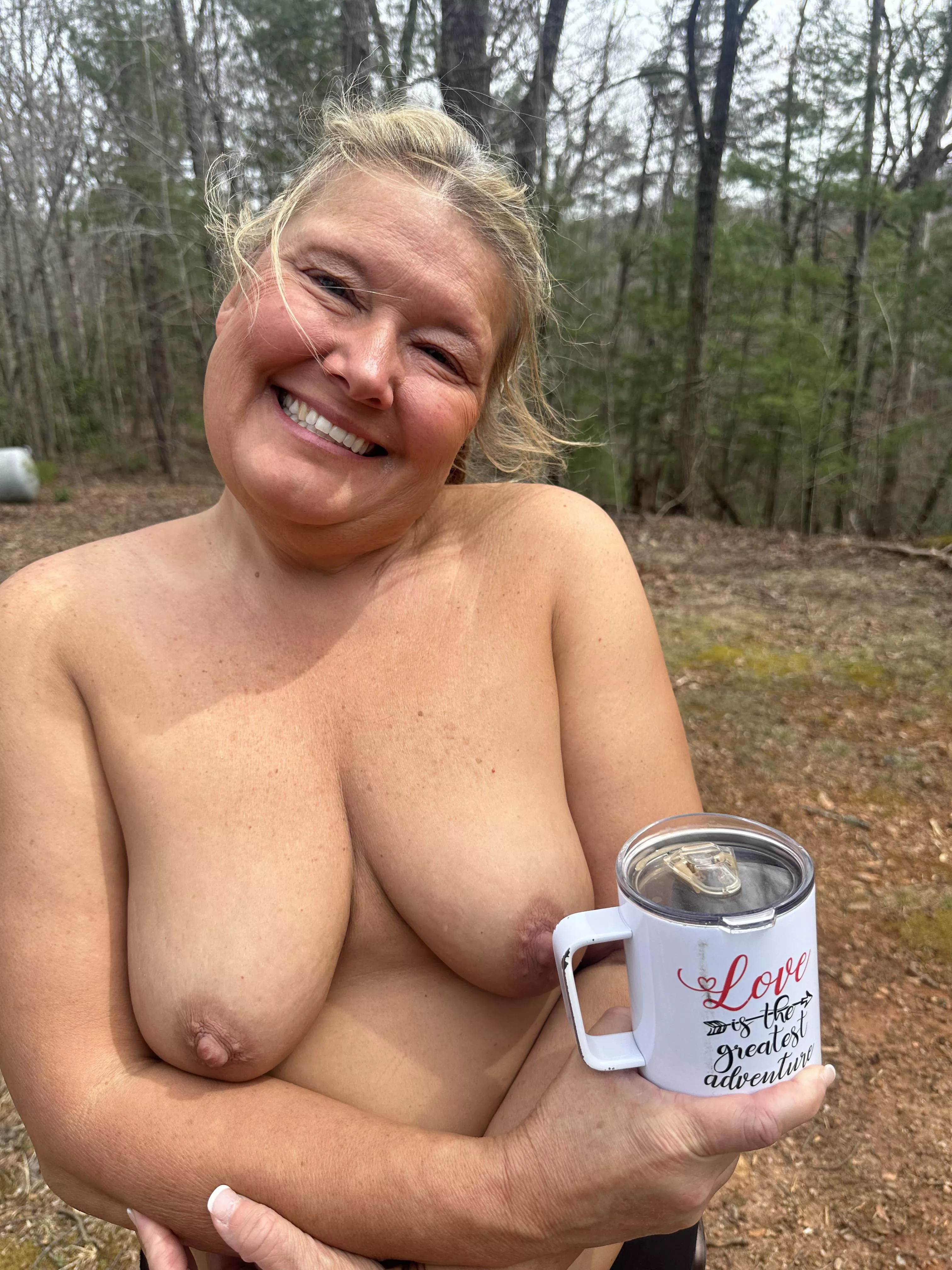 Outside Coffee This Morning!❤️ posted by retiredat56