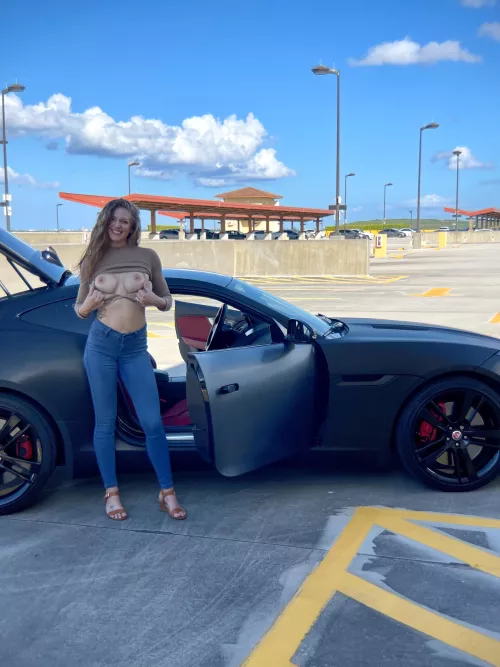 Pretty girls who like cars…. by FitMommy89