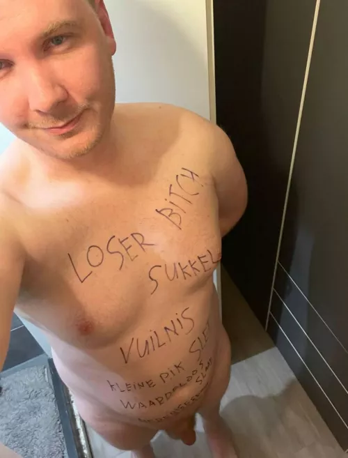 Quite bored so I'm exposing this loser because I can <3 by GothHarlot