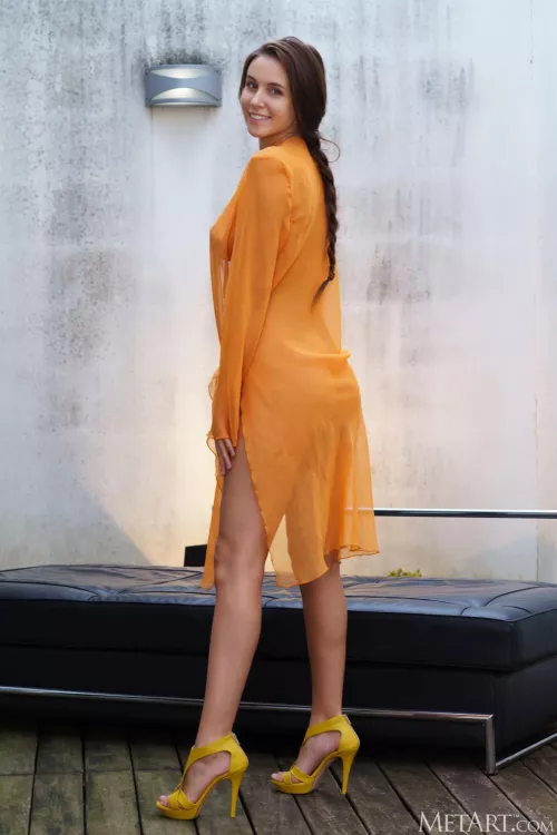 Saffron Robe by jetpoweredbee