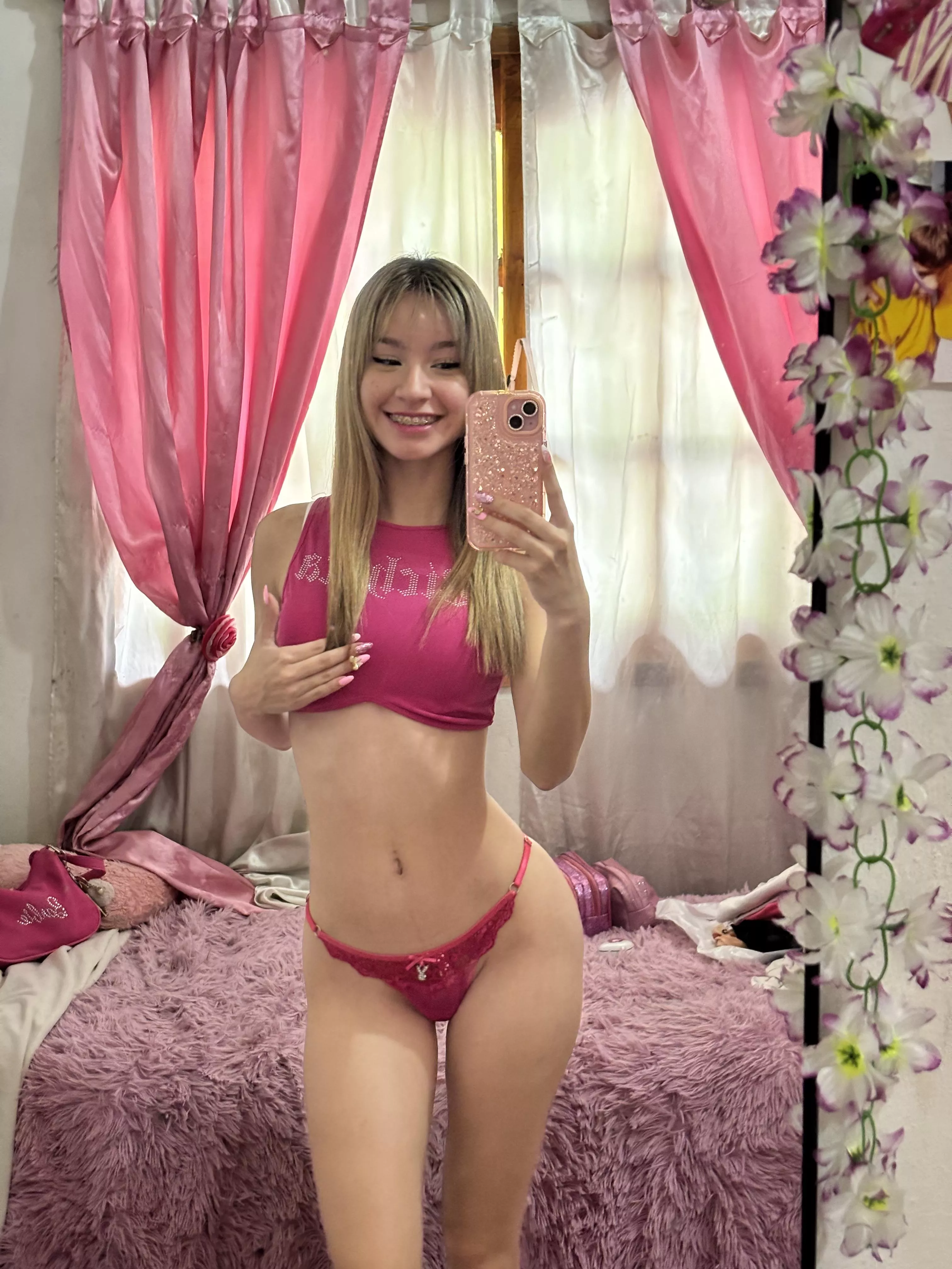 Say one thing about my 4'9 body with braces pls posted by Chayton560