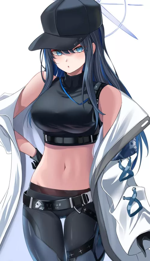 Sexy and cute angel waifu by reversedturnover