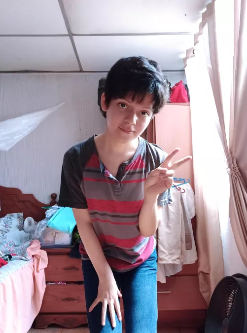 Too scared of dressing fem outside so I just stick with tomboy style:'( by LieutenantNemu